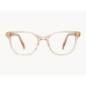 Warby Parker Transparent Tan Glasses
